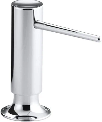 Kohler Soap and Lotion Dispenser, 1995 - CP Polished Chrome New, Open Box - Image 1 of 3