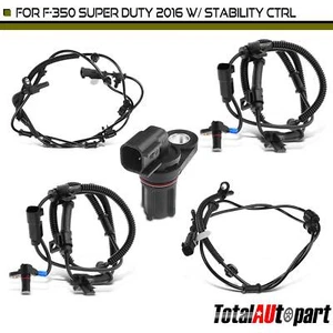 5x Center ABS Wheel Speed Sensor for Ford F-350 Super Duty Front & Rear & Rear - Picture 1 of 8