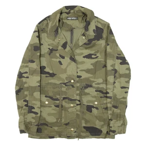 TALLY WEIJL Military Style Womens Jacket Green Camouflage S - Picture 1 of 6