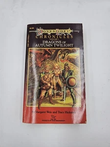 Dragonlance Chronicles Dragons of Autumn Twilight Weis Hickman PB Book - Picture 1 of 5