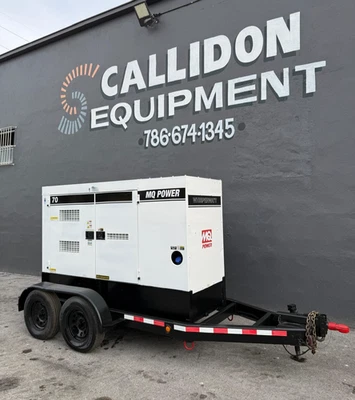 2019 70kVA Multiquip Whisperwatt DCA70SSIU4F Trailer Mounted Diesel Generator - Image 1 of 4