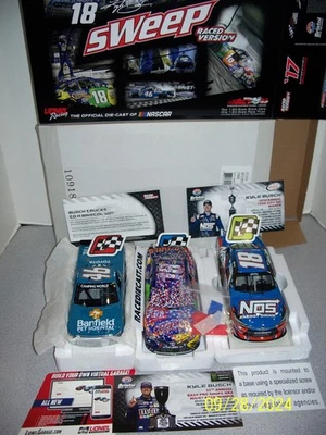 #18, #46, #18 KYLE BUSCH BRISTOL SWEEP 2017 ACTION "BRAND NEW IN BOX" - Image 1 of 4