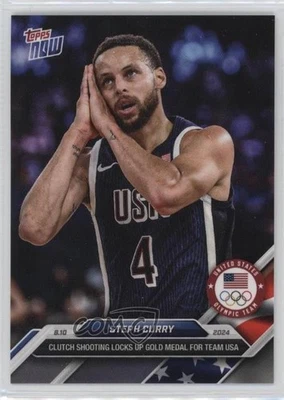 Juegos Olímpicos/Paralímpicos Topps Now 2024/89838 Stephen Curry Steph Curry #27 Foto 1 de 2
