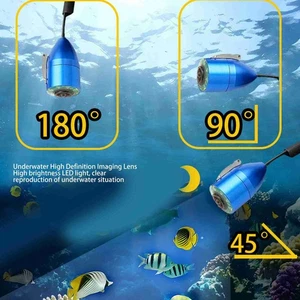 7 Fish Finder subacqueo HD fotocamera 20 m cavo custodia alluminio EU - Foto 1 di 22