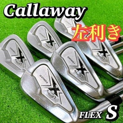 Left-Handed Callaway X Forged 6 Irons S Beginner - Image 1 of 4