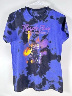 Prince Official Purple Rain Tie Dye T-Shirt Size Small - Image 1 of 4