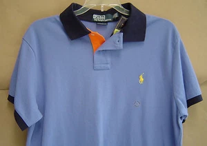 NWT $90 POLO RALPH LAUREN Mens L Custom Fit COLORBLOCKED MESH SHIRT 0473569 - Picture 1 of 2