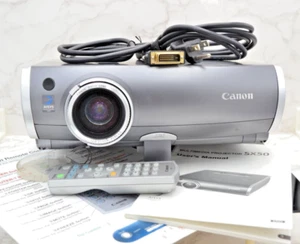 Canon Realis SX50 Data Projector W/Lamp - Picture 1 of 7