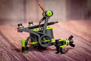 Handmade tattoo machine Big liner 7rl-18rs, Running 135-140Hz @ 4.5 V Unloaded - Picture 1 of 7
