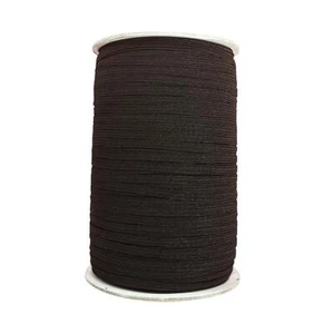Gummiband Standard-Elastic 6mm schwarz Meterware Gummilitze Gummi Band per Meter - Bild 1 von 1