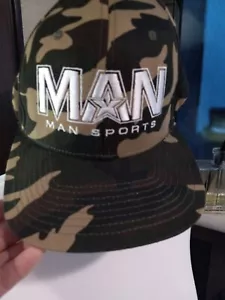 Man Sports Flat Bill Camoflauge Hat/Cap Baseball Adjustable. - Picture 1 of 4
