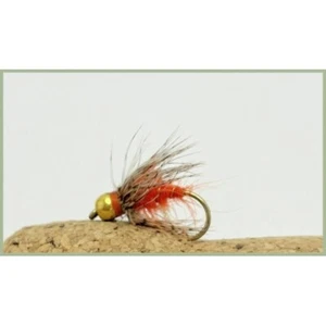 6 Partridge and Orange Goldhead Nymph Flies, Choice of Sizes, Trout flies - Picture 1 of 1