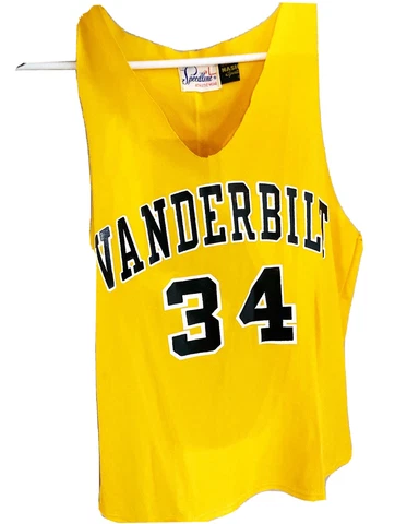 Vintage Vanderbilt Cutoff Jersey #34- size Large Cover