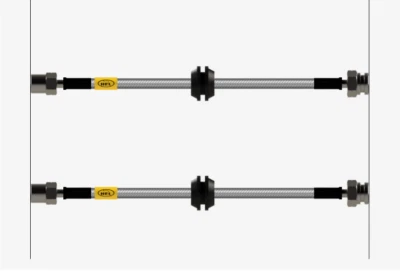 Líneas de freno HEL DELANTERAS para pinzas Brembo Seat León 1.8 Cupra R (2003-2005) Foto 1 de 2