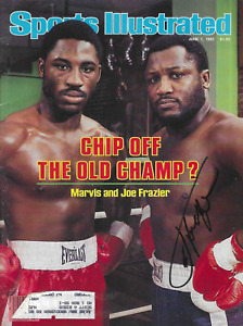 Autographed Signed JOE FRAZIER Boxing SI Sports Illustrated Magazine 6/1/1981
