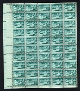 OddLots:™ 408-1021 • S C #1021, 5¢ Opening of Japan, Pane of 50, Mint, Comb Ship - Picture 1 of 1