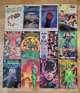 Batman, JLA, more...Set of 12 DC Square Bound Comics - Picture 1 of 1