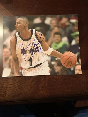 Penny 'Anfernee' Hardaway Autograph! 8x10 Photo Orlando Magic  - Image 1 of 2