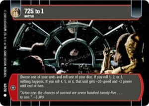 STAR WARS TCG WOTC EMPIRE SCHLÄGT ZURÜCK 725 BIS 1 140/210 FOLIE EDELSTEIN NEUWERTIG - Bild 1 von 1