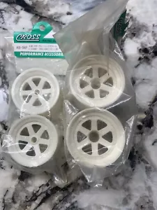 Set of CROSS AB-06F (FRONT) and CROSS AB-06R (REAR) Wheels for 1/10 BMT-931 - Picture 1 of 3