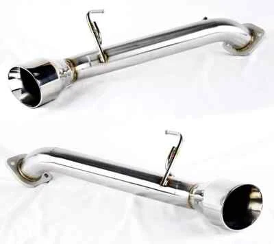 Stainless Steel Axle Back Muffler Exhaust for Infiniti G37 2dr Coupe 2008-2013 - Image 1 of 4