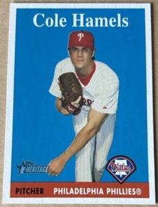 COLE HAMELS 2007 TOPPS HERITAGE Card #76 NM-MT Condition - Picture 1 of 2