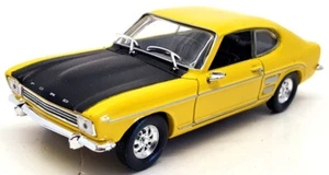 Solido 1/43 Scale Model Car AEX5337 - 1969 Ford Capri - Yellow - Imagen 1 de 5