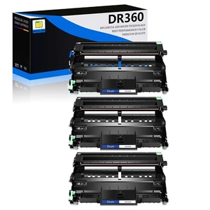 3 PACK DR360 Drum For Brother DR-360 DCP-7030 DCP-7040 DCP-7045N MFC-7345N - Imagen 1 de 23