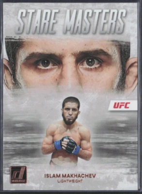 2023 Donruss UFC Stare Masters #4 Islam Makhachev  - MINT - Image 1 of 2