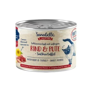 Sanabelle mit Rind & Pute | 6 x 180g Katzenfutter nass - Bild 1 von 1