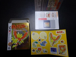 Pokemon Nintendo 3DS unbenutzt Prepaid Karte Board Sticker Box Set Ho-oh etc #4761 - Bild 1 von 24