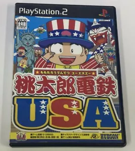Sony PlayStation 2 PS2 Momotarou Dentetsu USA Japan w/ Box 6260 SP - Picture 1 of 4