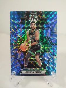 Jayson Tatum 2022-23 Panini Mosaic #31 Reactive Blue Prizm Boston Celtics - Foto 1 di 2