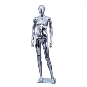 LOUTOFF Schaufensterpuppe CHROM Damenpuppe Mannequin SFP-5 NEU Puppe