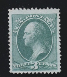 US 158 3c Washington Mint VF-XF RG SCV $40(NG) - Picture 1 of 2