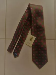 Franck NAMANI - Silk Tie - Checkered - Multicolored - New - Picture 1 of 5
