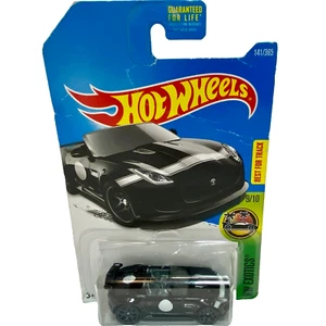 Hot Wheels '15 Jaguar F-Type Project 7 HW Exotics 9/10 Black Best For Track 2016 - Picture 1 of 17