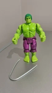 MARVEL SUPERHEROES THE INCREDIBLE HULK 5" FIGURE WITH CRUSHING ARM ACTION 1990 - Picture 1 of 10