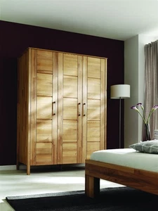 Massivholz Kleiderschrank 3-trg Kernbuche massiv geölt - Bild 1 von 2