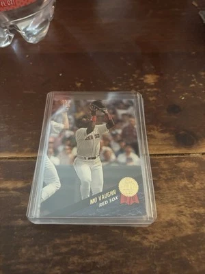 1993 Leaf - Mo Vaughn #432 - Image 1 of 2