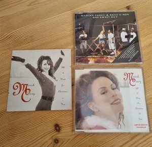 MARIAH CAREY - ALL I WANT FOR CHRISTMAS IS YOU x 2 (UK & AUSTRALIAN IMPORT).... - Picture 1 of 2