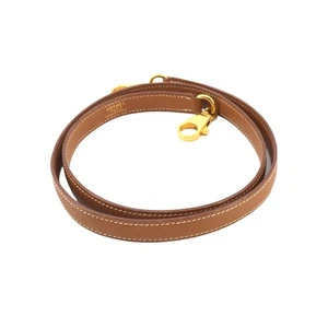 HERMES Shoulder Strap Couchevel Epsom Gold Brown Accessory 90263595 - Picture 1 of 6