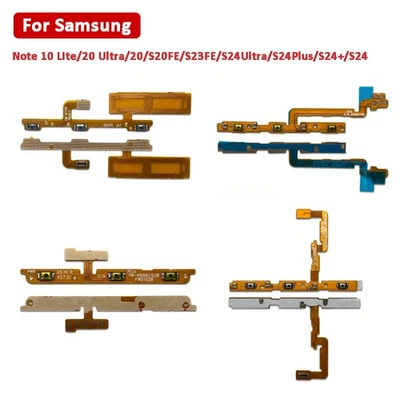 Power Volume Button Flex Cable For Samsung Galaxy Note10 Lite 20 Ultra S24 S20FE - Image 1 of 2