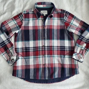 Camisa ORVIS Para Mujer Talla Grande Forrada de Vellón Bolsillos Frontales a Presión Bolsillos Chamarra - Imagen 1 de 10