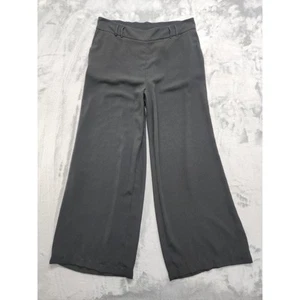 A New Day Pants Womens XXL Black High Rise Pull On Wide Leg Flowy Lightweight - Picture 1 of 12