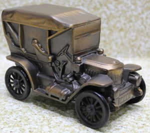VINTAGE 1974 BANTHRICO INC. CHICAGO USA 1910 STANLEY BANK BRONZE AUTO - Picture 1 of 8