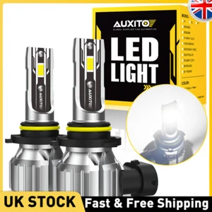 AUXITO 9005 HB3 LED Headlight Super Bright Bulbs Kit HIGH/LOW Beam 6500K White - Picture 1 of 12