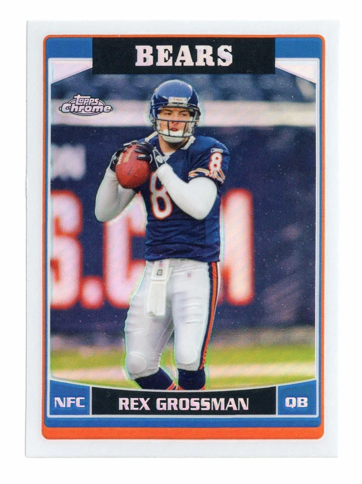  2006 Topps Chrome Refractor #93 Rex Grossman - Image 1 of 1