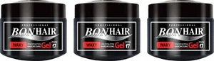 Bonhair Black Series Waxy Gum Gel 3x500 ml