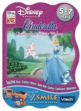 Vsmile Disney's Cinderella's Magic Wishes Learning Game By Disney Princess Vtech